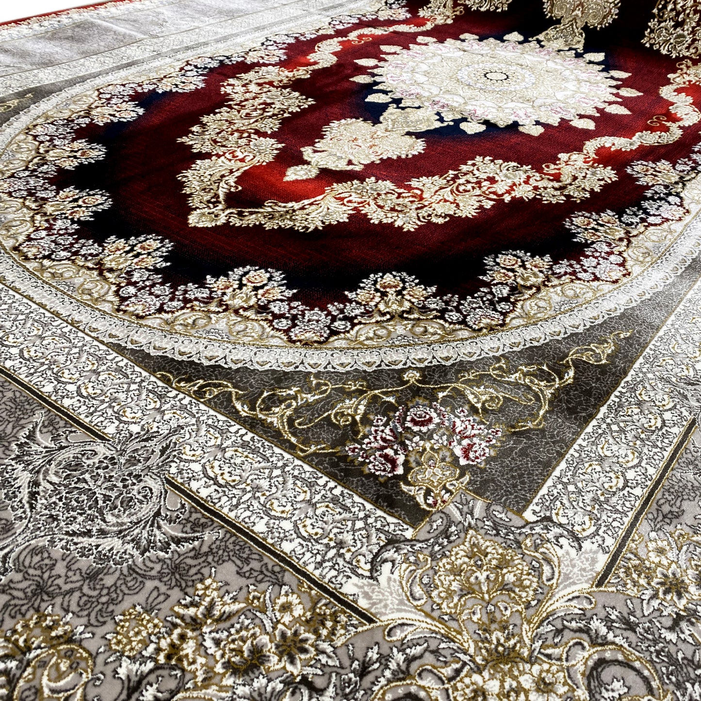 1200-4040835-1297-maschinell-hergestelite-teppich-Rot-16 - German Carpet Shop