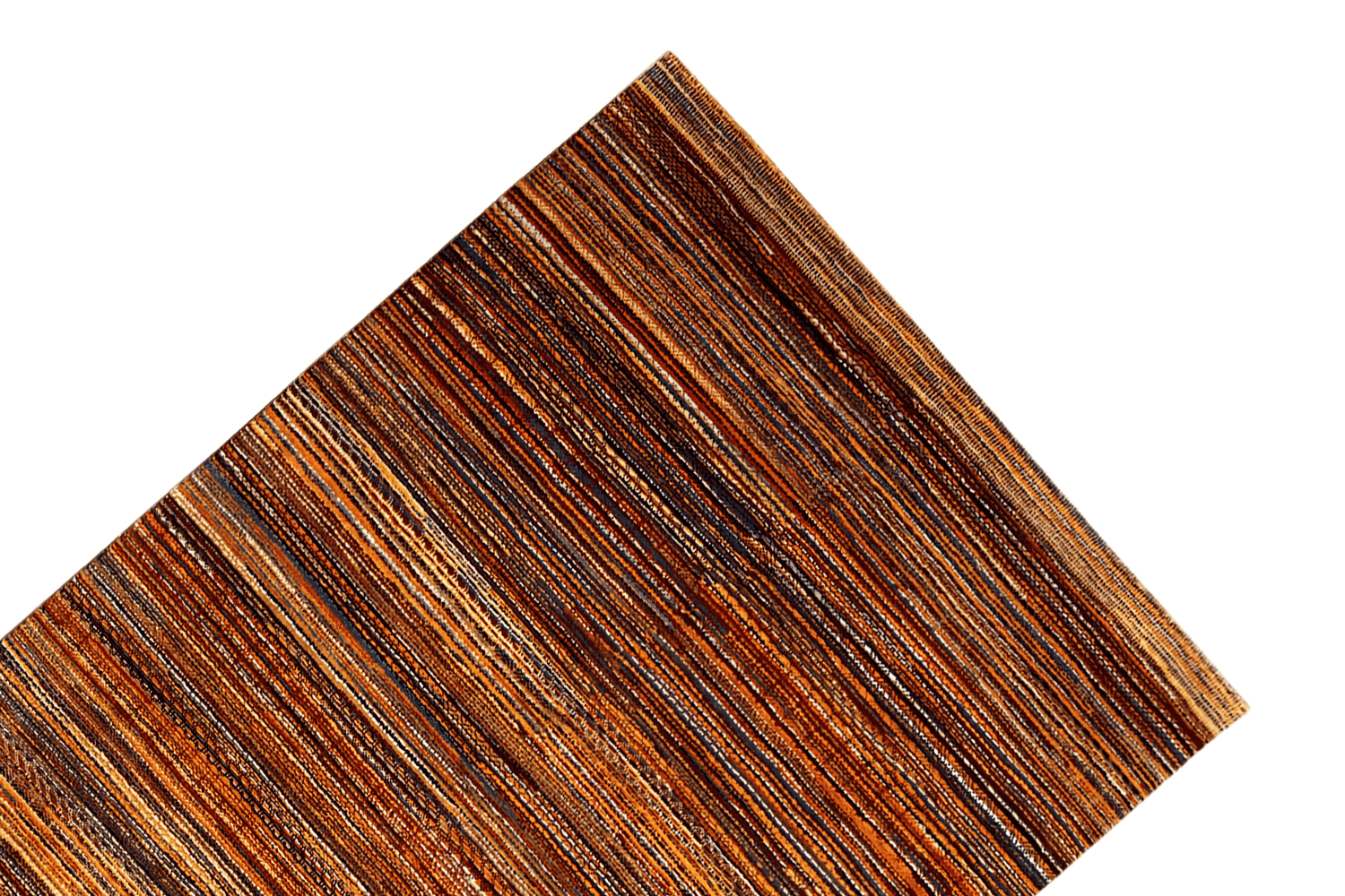 Gabbeh Luri Streifen Multicolor Handgeknüpfter Teppich - 239x160 cm (7.8x5.2 ft) - 100% Wolle - German Carpet Shop