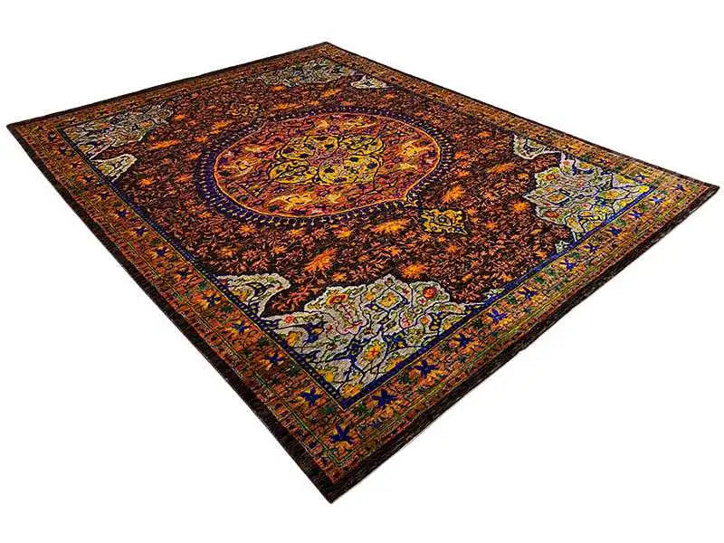 Designer Rug - Sari Silk Classic Nr.12 (304x239 cm) - German Carpet Shop