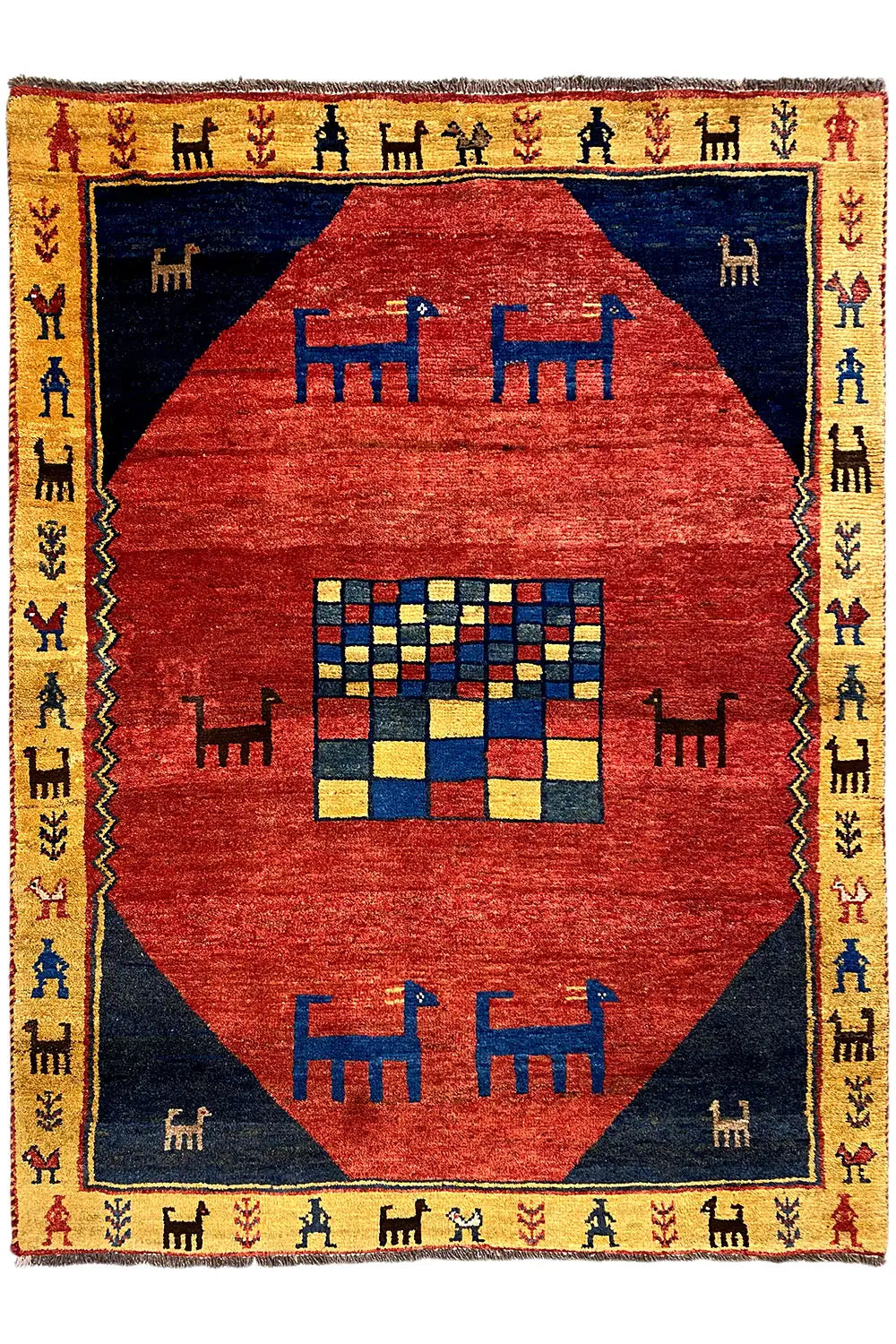 Gabbeh Teppich (167x119 cm) - German Carpet Shop