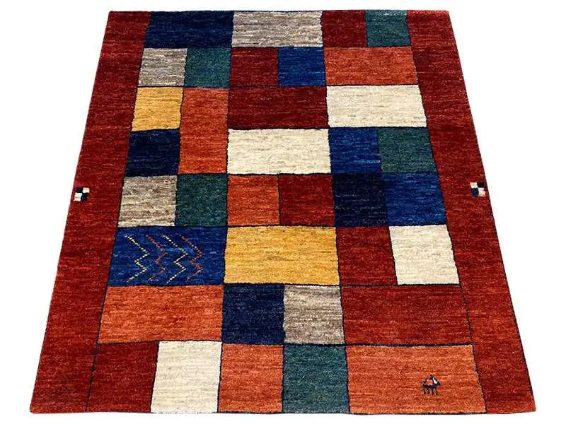 Gabbeh Teppich (107x94 cm) - German Carpet Shop