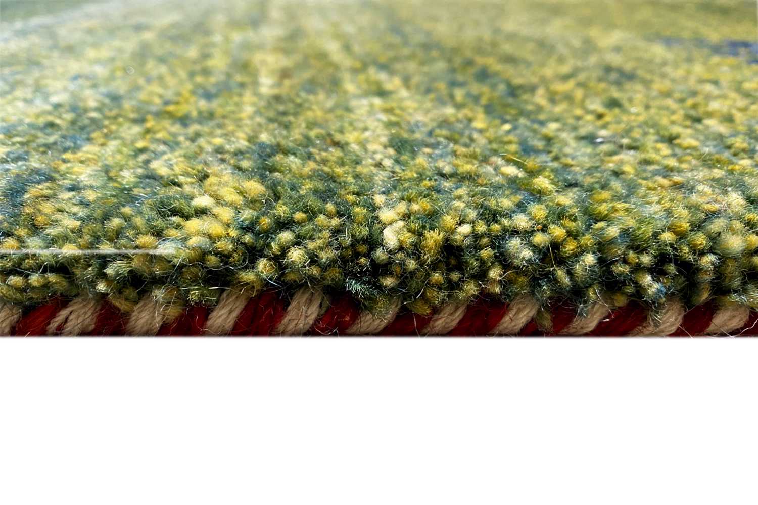 Mehrfarbiger Gabbeh Teppich (170x240 cm / 6x8 ft) - German Carpet Shop