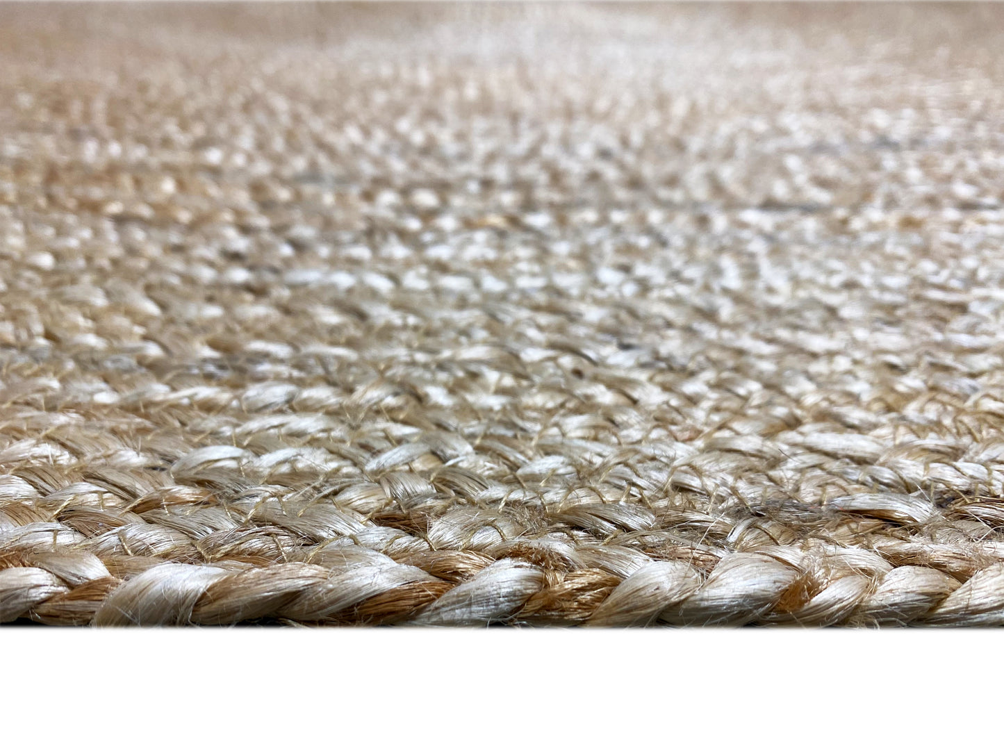 Jute Teppich - 170x170 cm