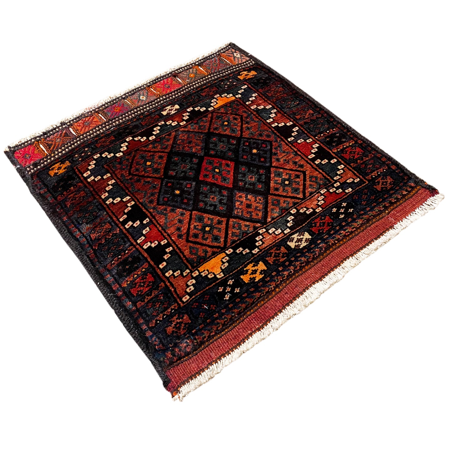 Hamedan Poshti Teppich - 76x72 cm