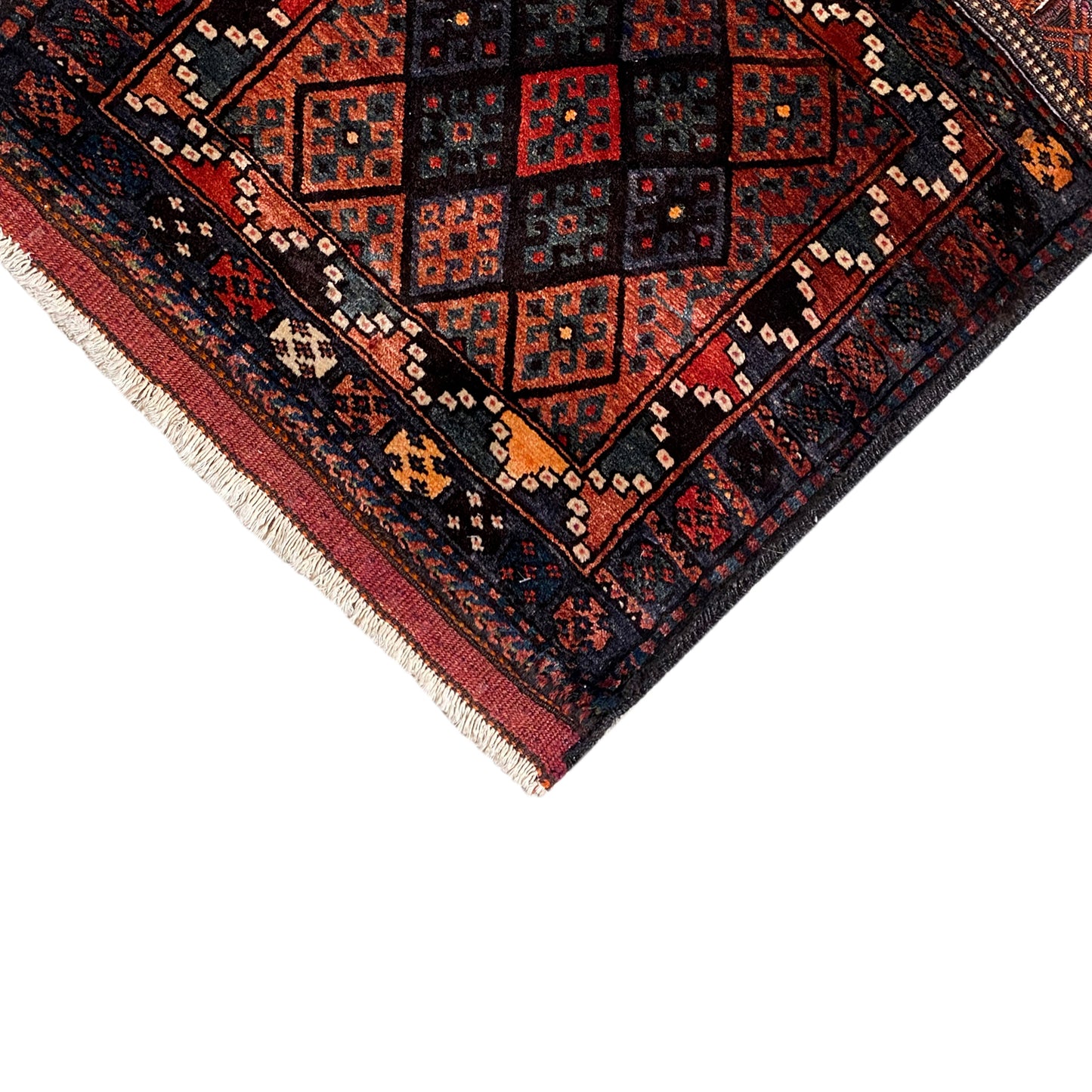 Hamedan Poshti Teppich - 76x72 cm