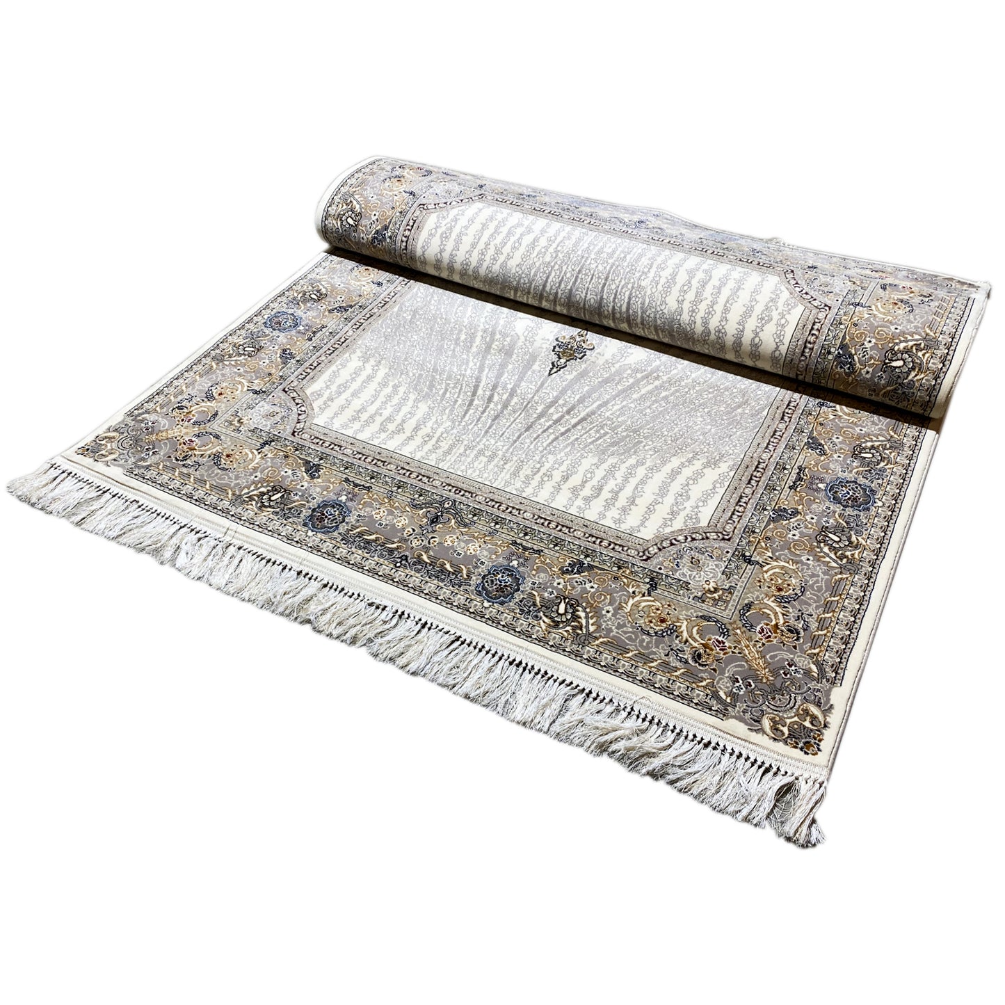 Webteppich Modern Klassik Polypropylen für Wohnbereich