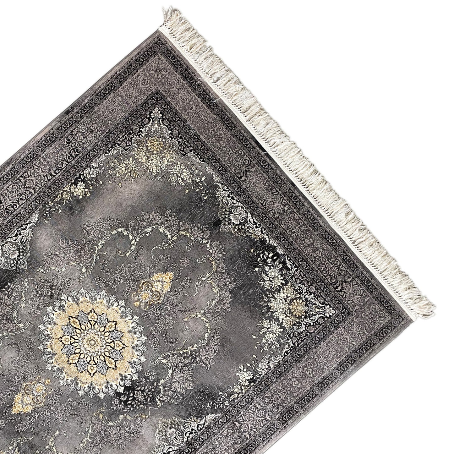 Eleganter Teppich im Medaillon-Design, 160x230 cm, maschinell gefertigt