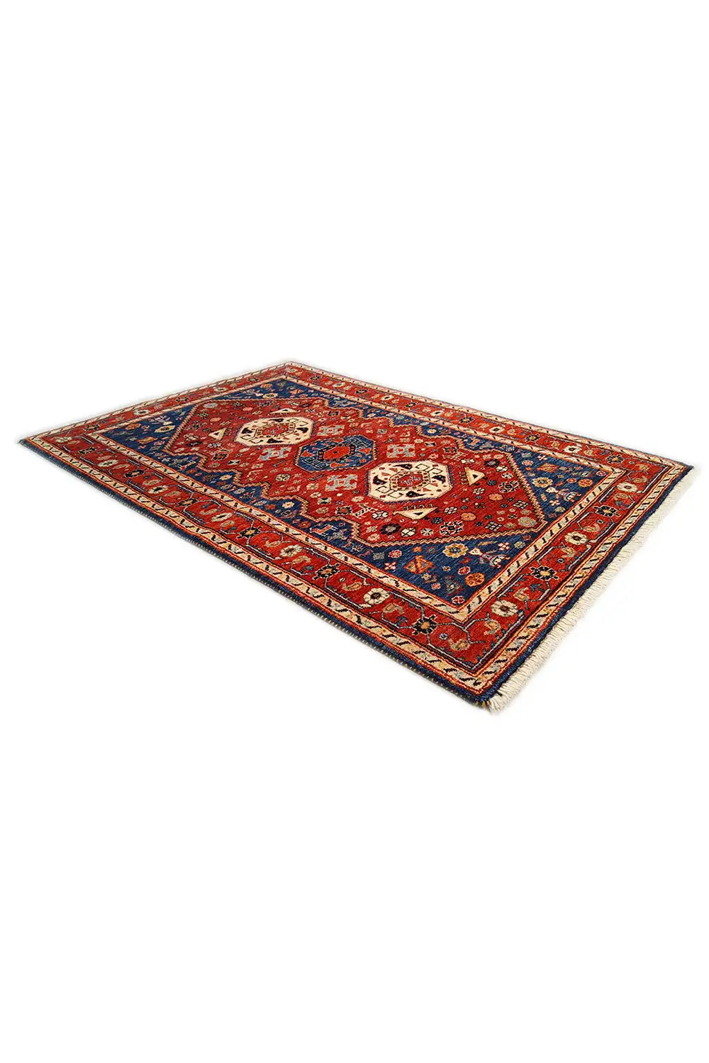 Qashqai Exklusiv (144x98 cm) - Premium Teppich from German Carpet Shop - Just €1150! Shop now at German Carpet Shop