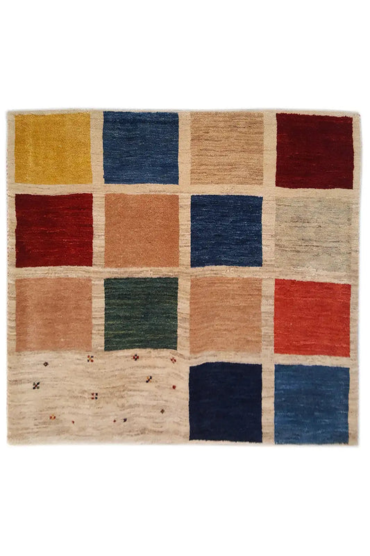 Gabbeh - Lori (81x76 cm) - Premium Teppich from German Carpet Shop - Just €465! Shop now at German Carpet Shop