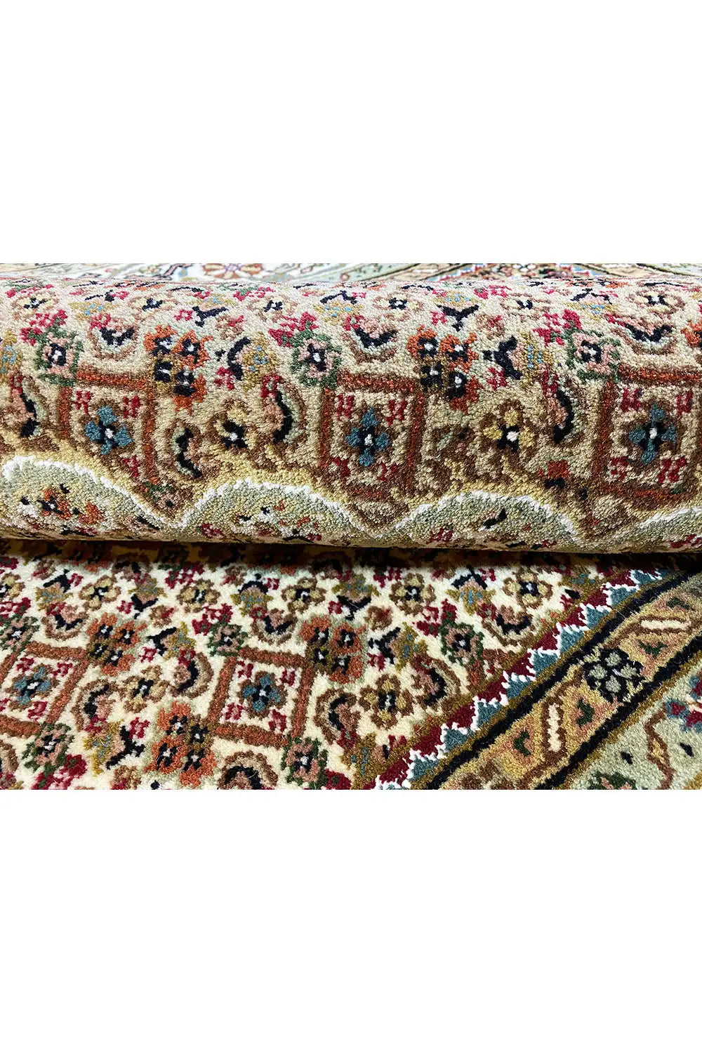 Indo Täbriz Teppich - 419401 (245x170 cm) - Premium Mahi from German Carpet Shop - Just €800! Shop now at German Carpet Shop