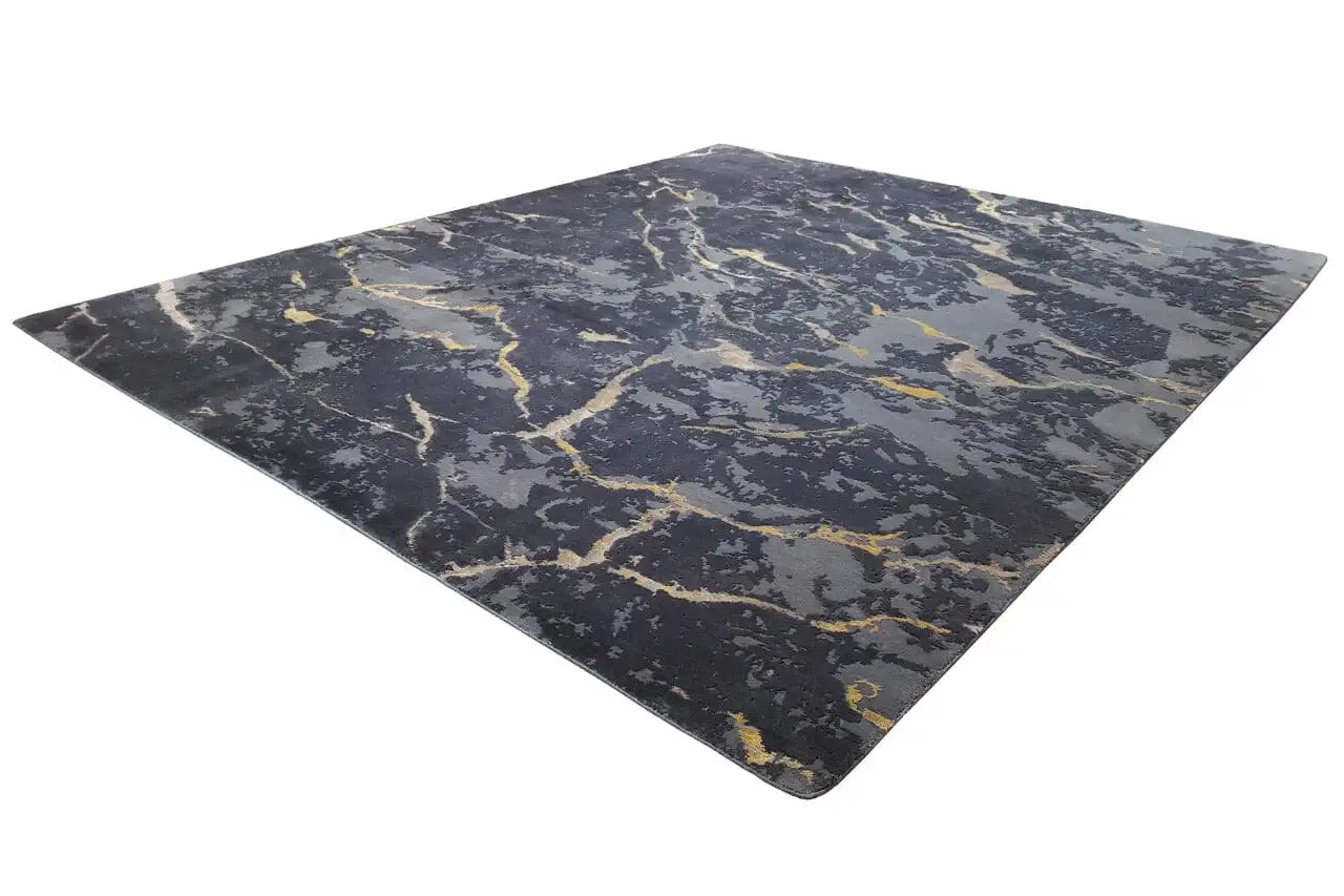 Designer Rug by Pascal Walter - Marble Black (307x253 cm) - German Carpet Shop