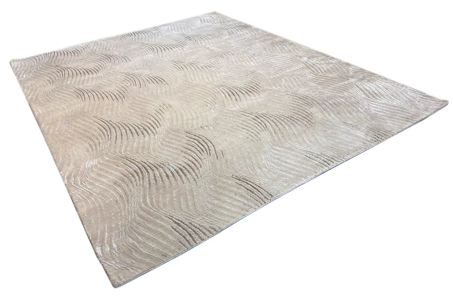 Designer Rug by Pascal Walter - Waves (307x252 cm) - German Carpet Shop