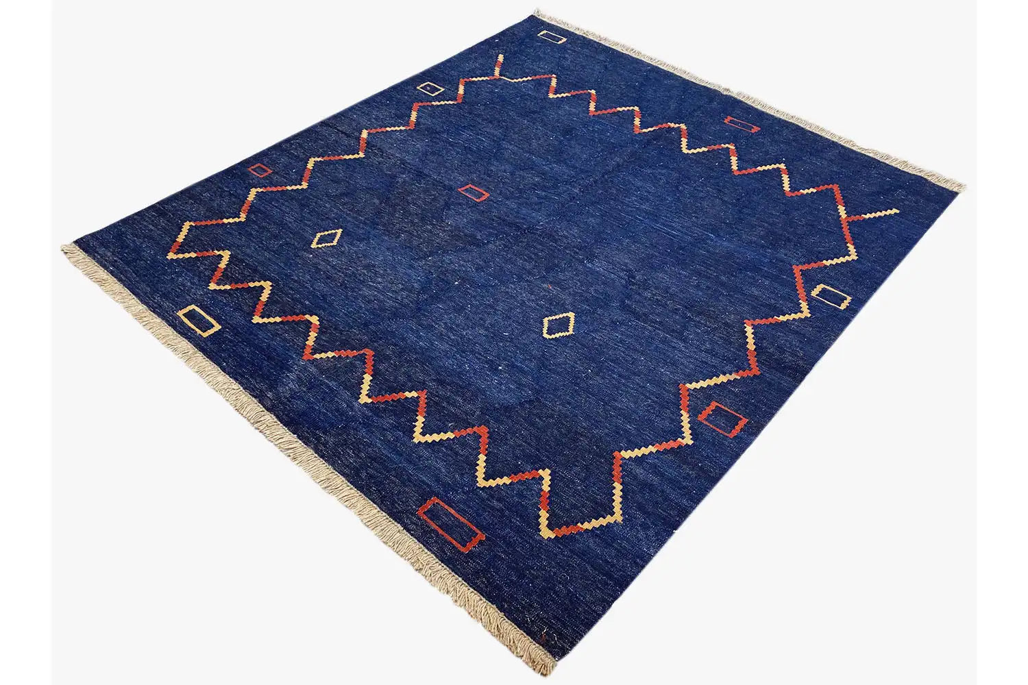 Kilim Qashqai - (143x124cm) - German Carpet Shop