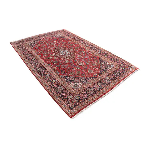 Keshan - Rot (307x201cm) - German Carpet Shop