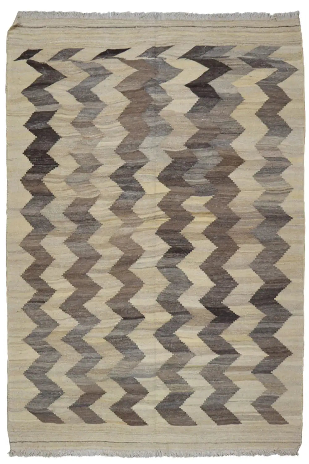 Kilim Qashqai - 203170 (224x158 cm) - Premium Kelim from German Carpet Shop - Just €319! Shop now at German Carpet Shop