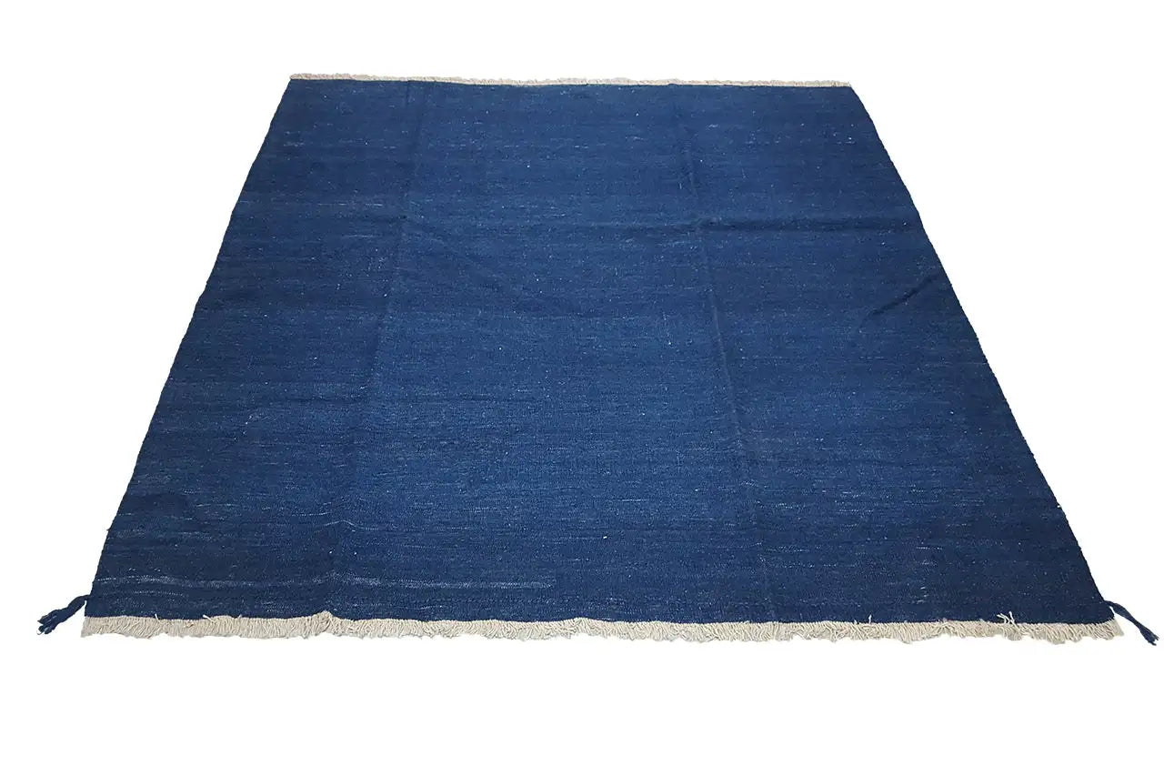 Kilim Simple - 201624 (192x176 cm) - Premium Kelim from German Carpet Shop - Just €299! Shop now at German Carpet Shop