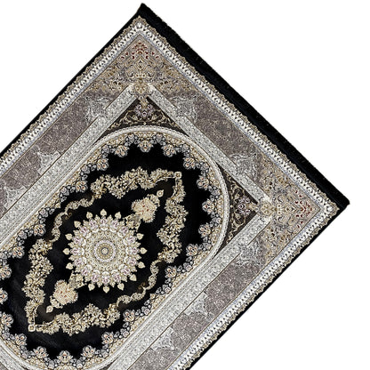 Marineblauer Teppich 170x240cm