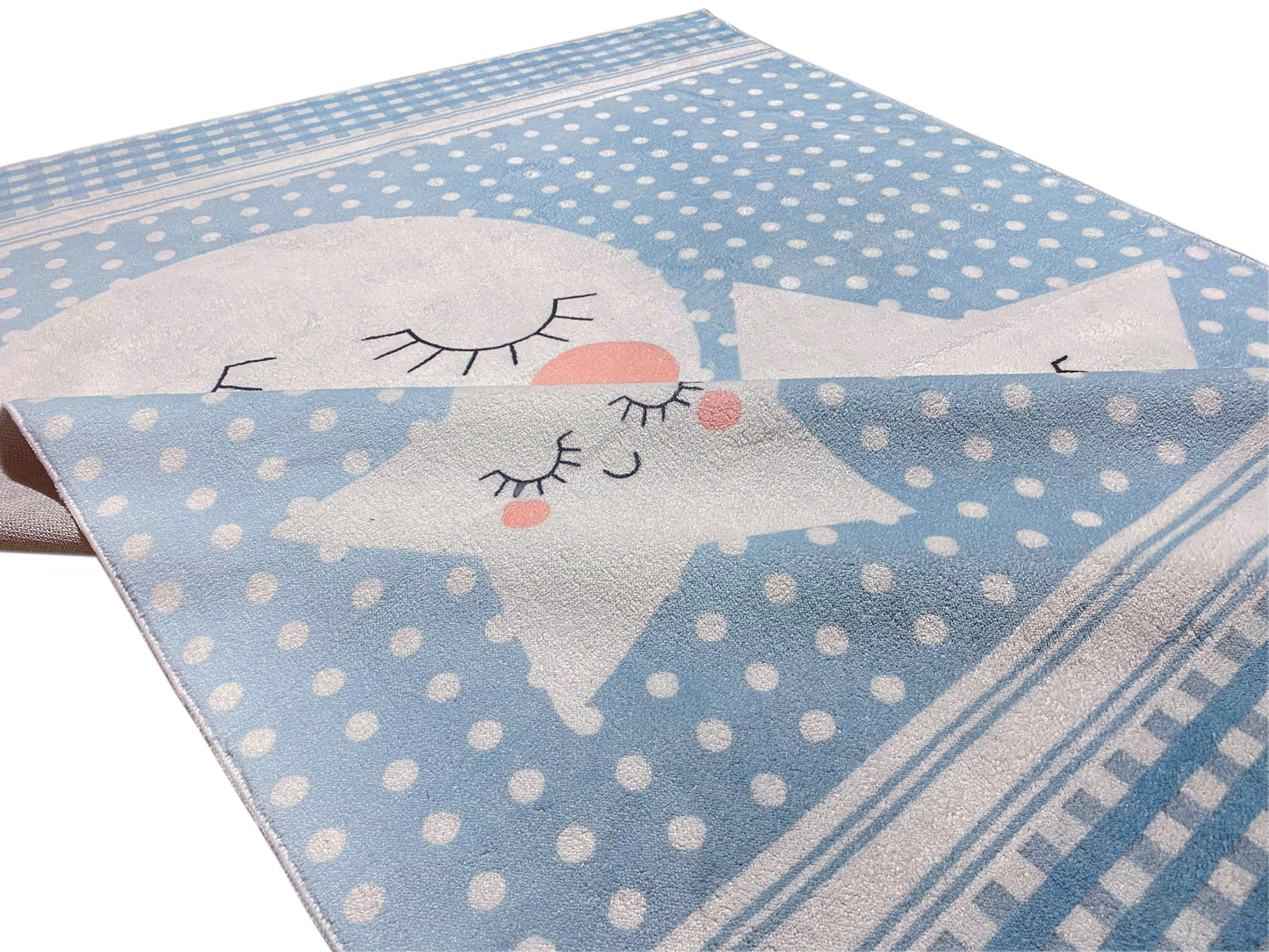 Kinderteppich „Sternenwelt“, Blau, 160x230 cm