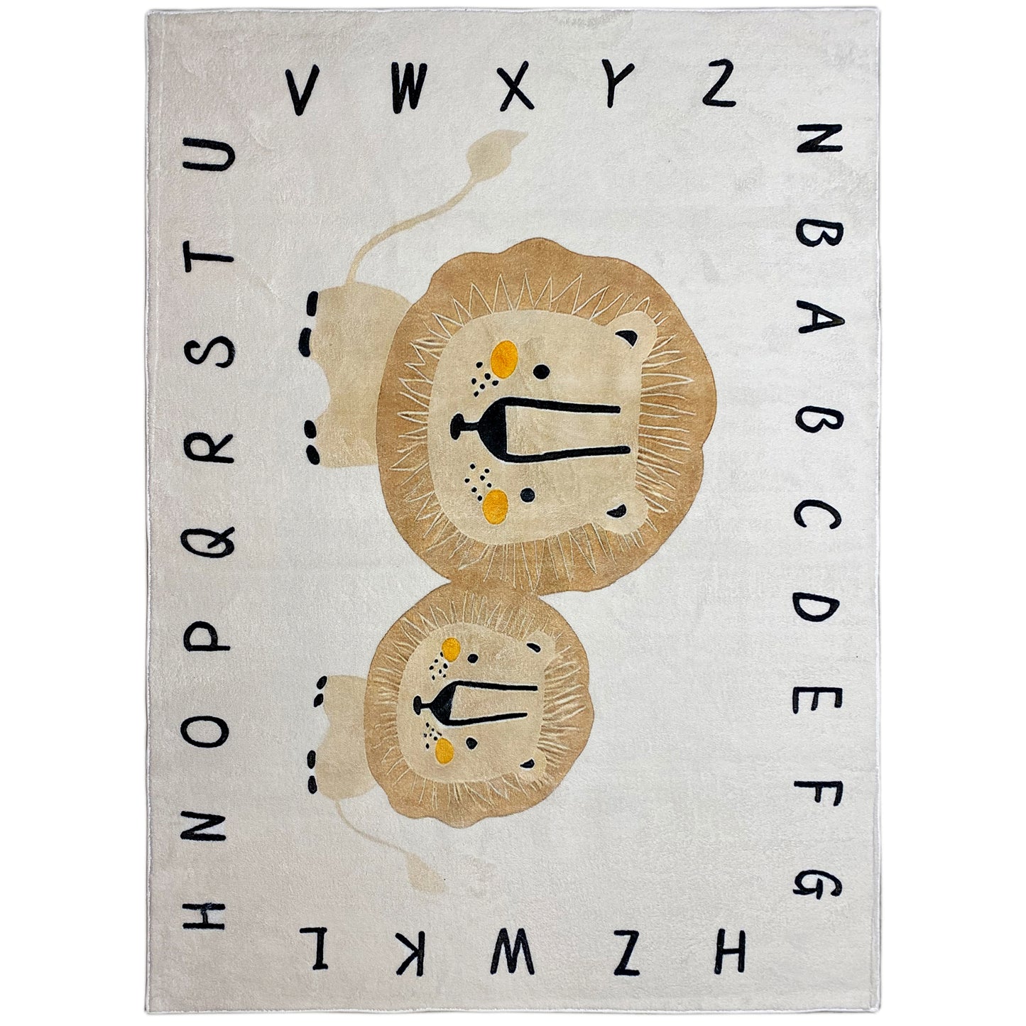 Kinderteppich „Löwe“, Beige, 140x200 cm