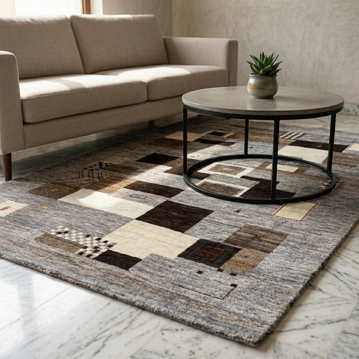 Gabbeh Teppich 291x204 cm