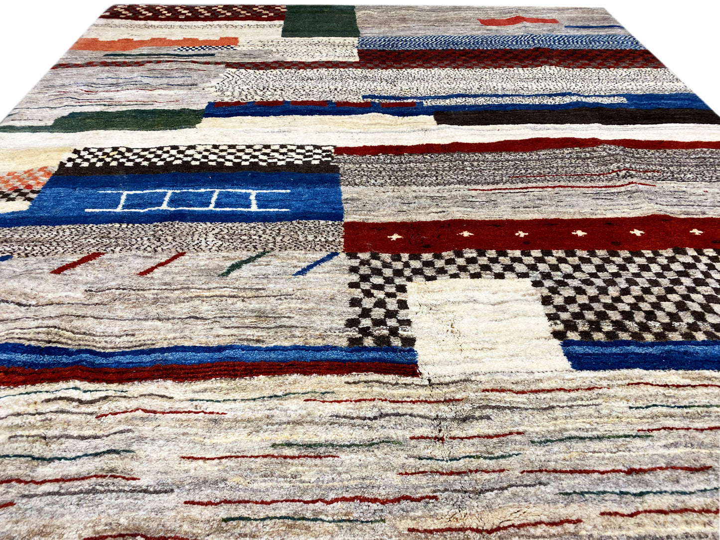 Gabbeh Teppich 290x201 cm