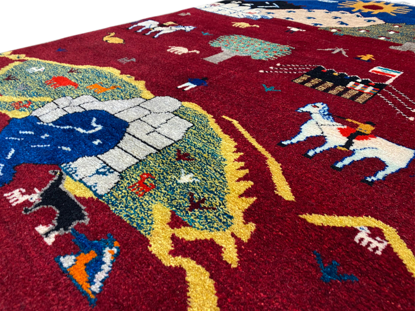 Gabbeh Luri Teppich - 145x100 cm
