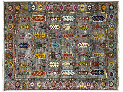 Indo Afghan Teppich - 302x238 cm