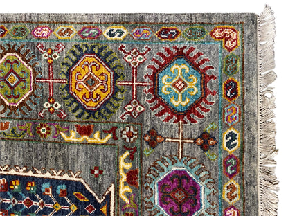 Indo Afghan Teppich - 302x238 cm