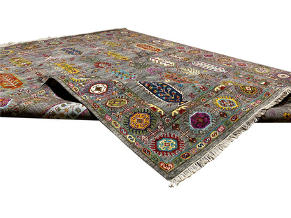 Indo Afghan Teppich - 302x238 cm