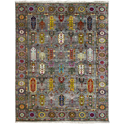 Indo Afghan Teppich - 302x238 cm