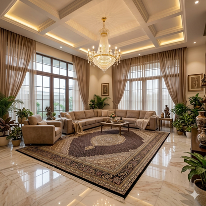 Indo Tabriz Teppich - 302x243cm