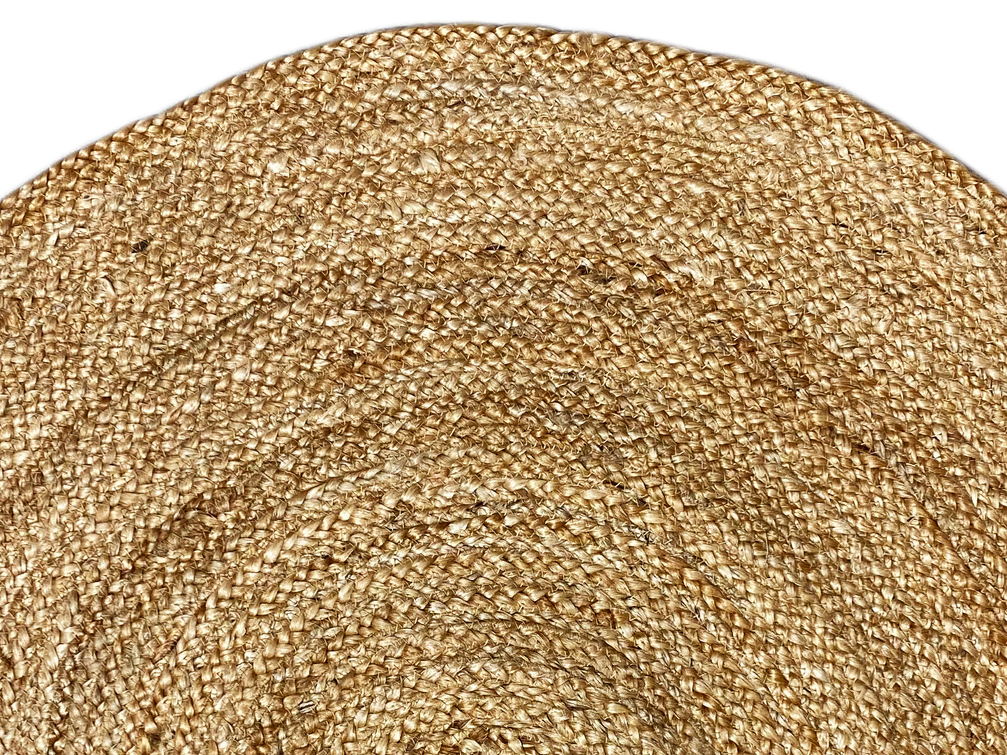 Jute Teppich - 80x80 cm