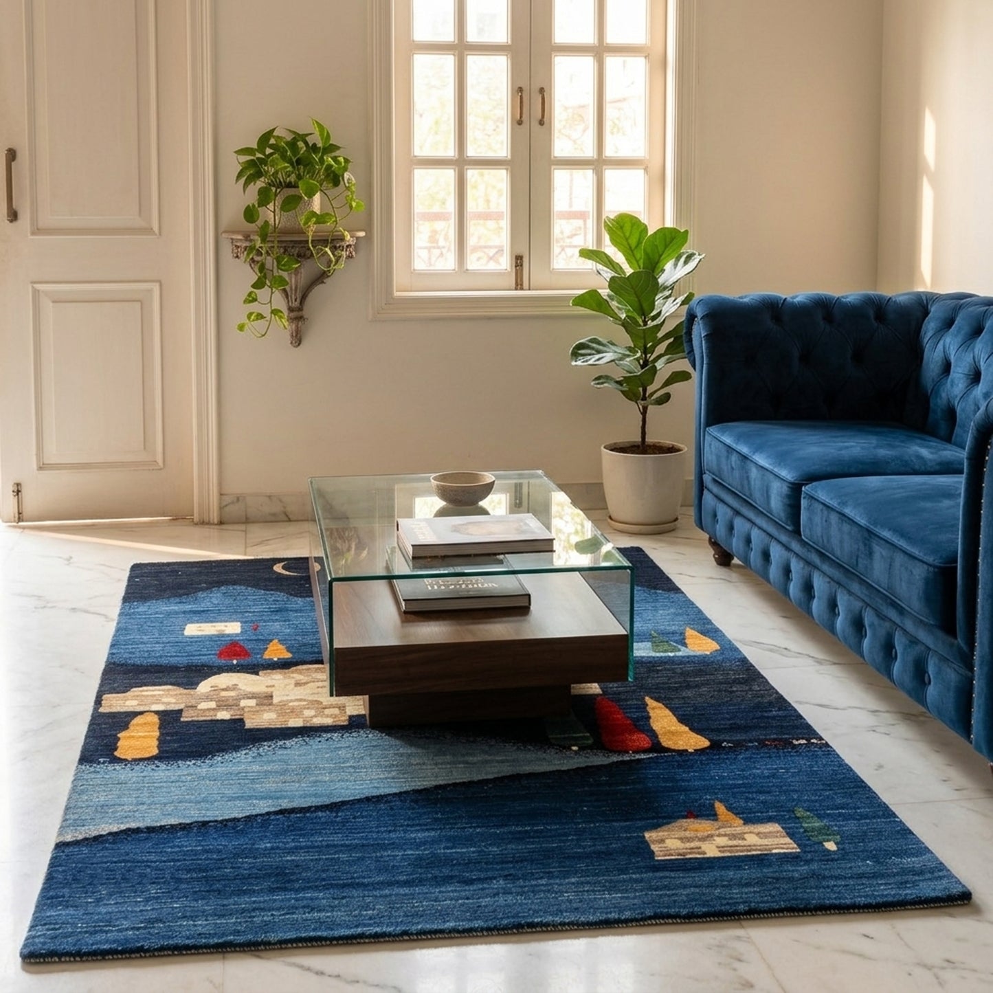 Gabbeh Luri Teppich - 151x100 cm