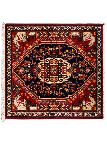 Poshti-Qashqai Teppich - 63x61 cm