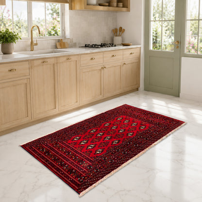 Poshti Turkemen Teppich - 115x55 cm