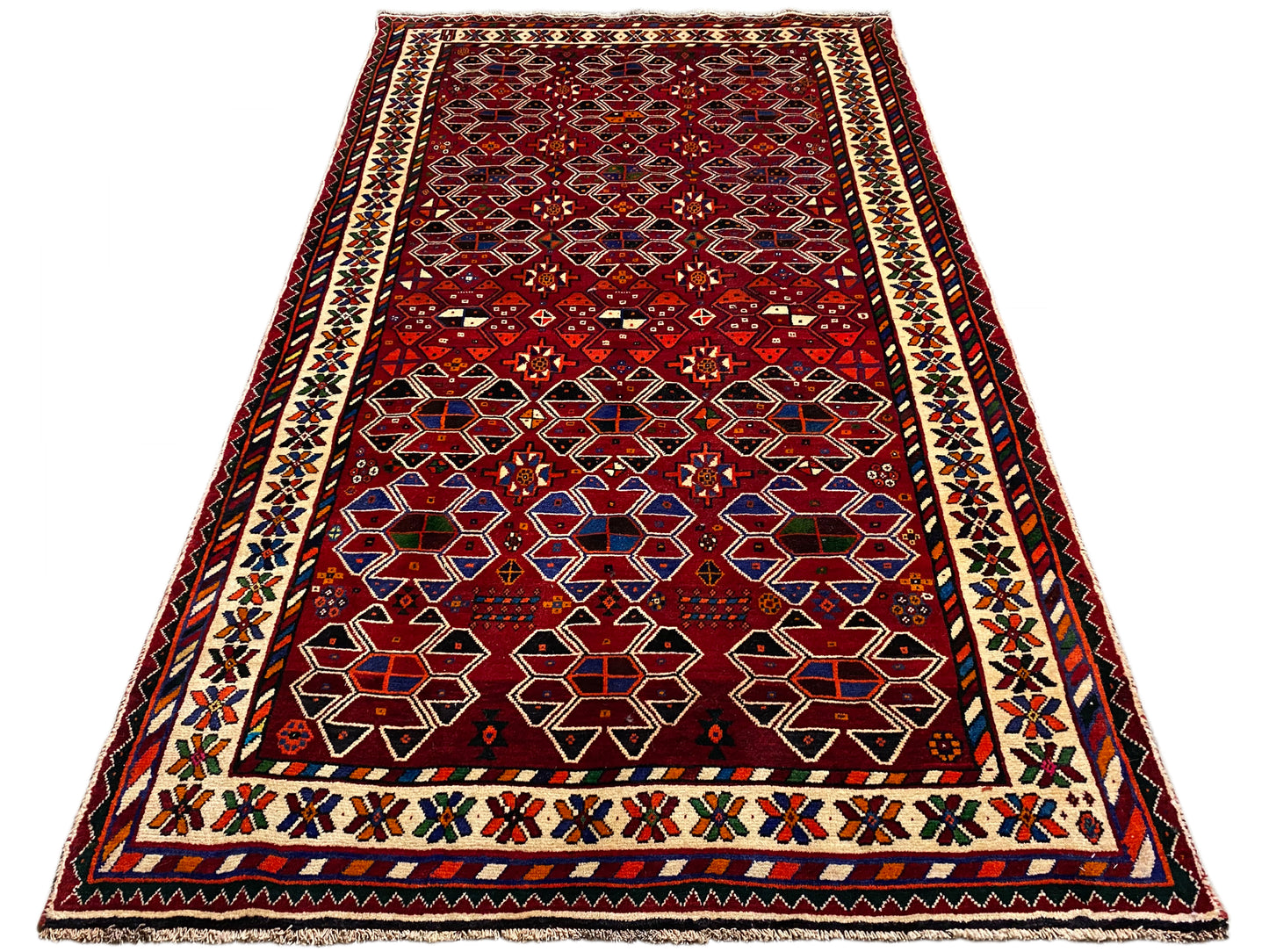Qashqai Teppich - 294x164 cm