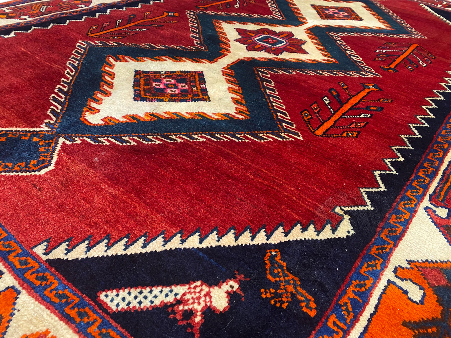 Shiraz Qashqai Teppich - 195x134 cm