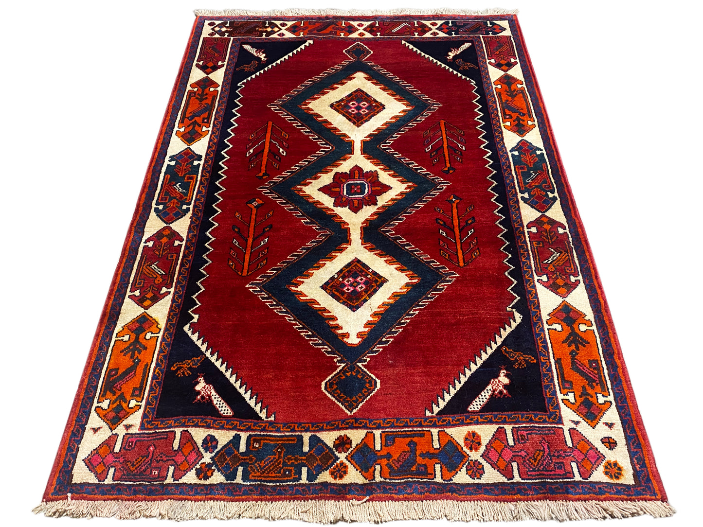 Shiraz Qashqai Teppich - 195x134 cm