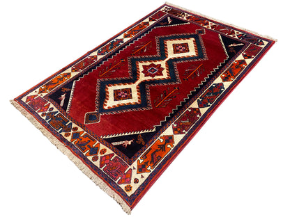 Shiraz Qashqai Teppich - 195x134 cm
