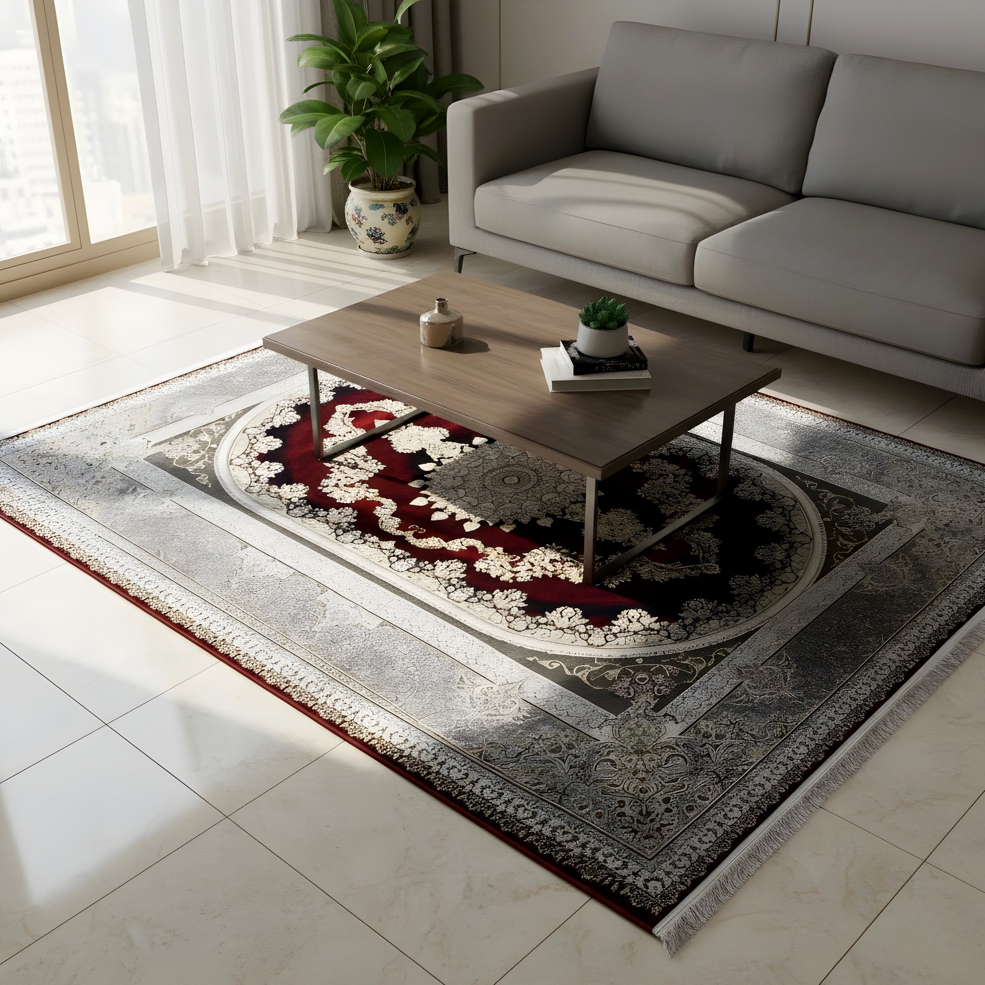 Wohnzimmerteppiche-1200-4040835-1297ROT-170x240_5370310f-2de0-423f-bfcd-41b535032520 - German Carpet Shop