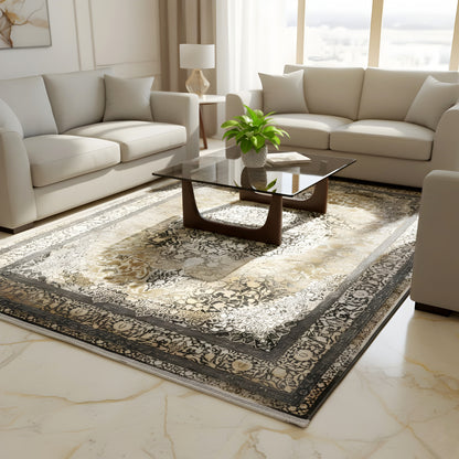 Rauchgold Teppich 170x240cm