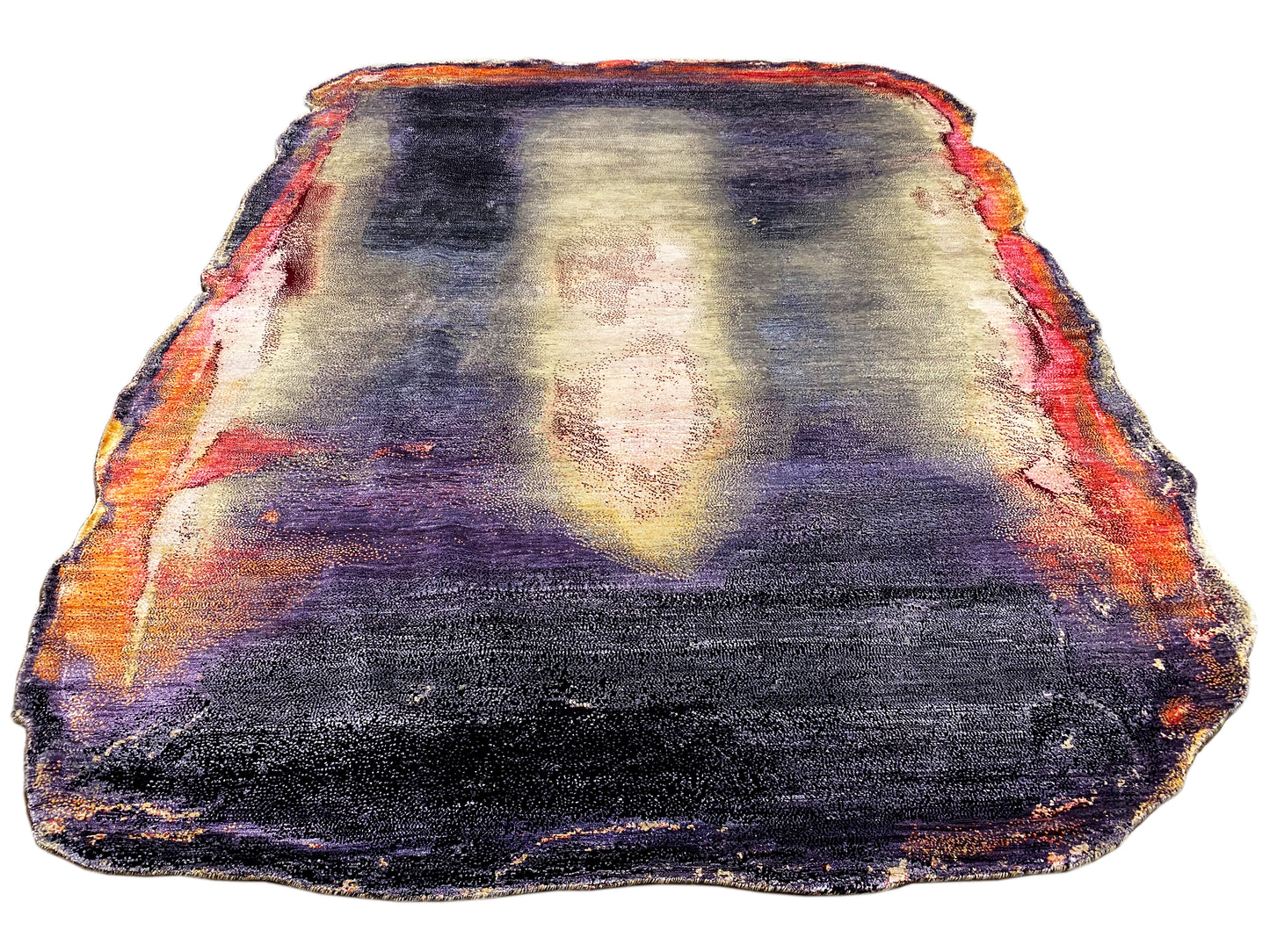 Großer abstrakter Teppich 301x245 cm für Wohnzimmer