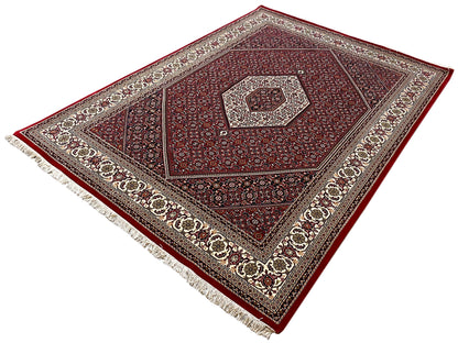 Bidjar Teppich Perser Muster mit floralen Details 244x173 cm