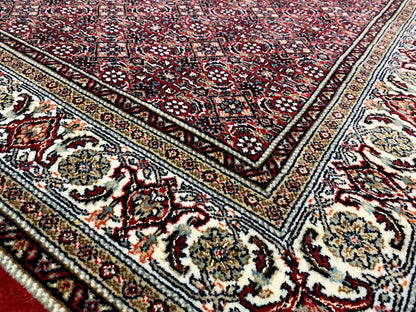 German Carpet Shop roter Perser Stil Teppich 244x177 cm