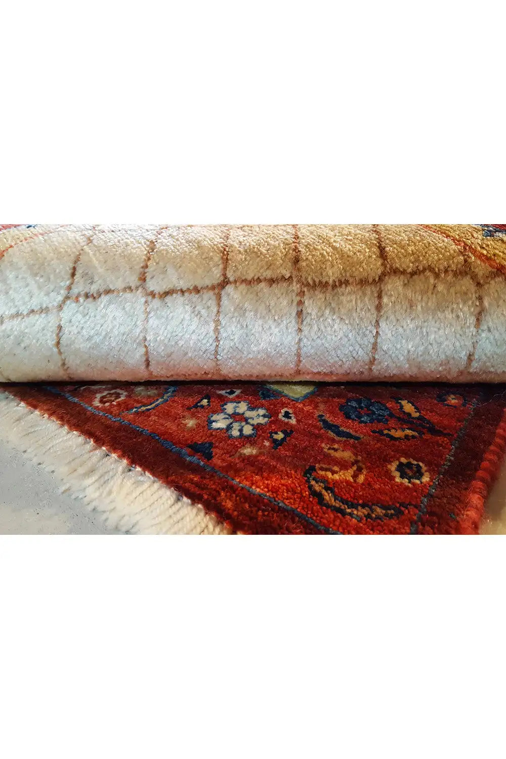  Qashqai Exklusiv (64x64 cm) - Premium Teppich from German Carpet Shop - Just €285! Shop now at German Carpet Shop